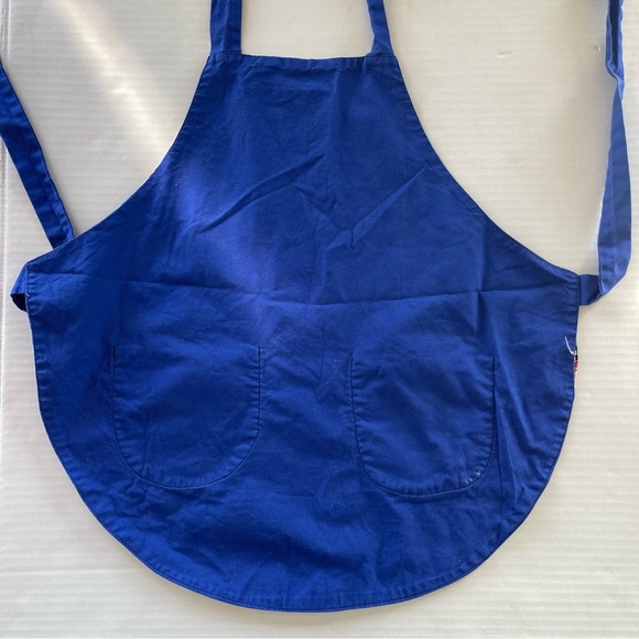 Lolo Stich Child Apron Adjustable Reversible 2 Pocket Lined. - Picture 4 of 6